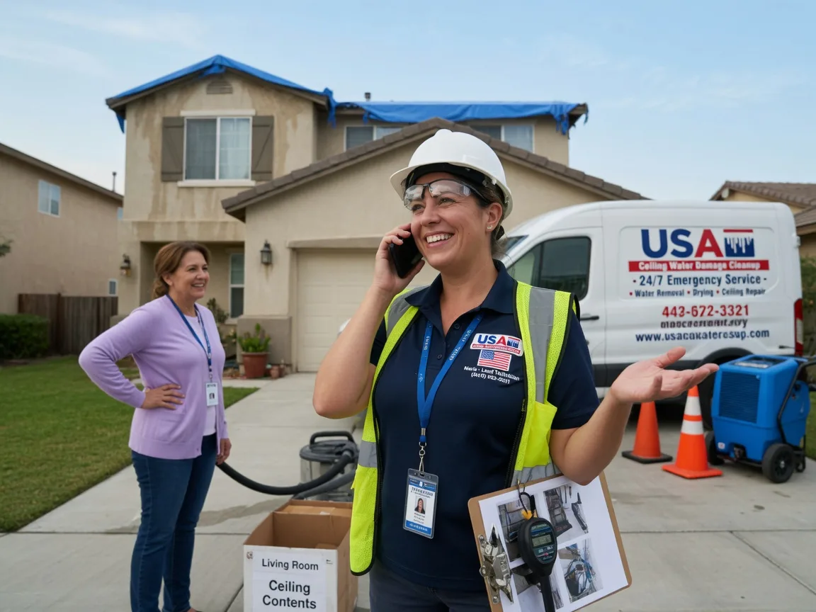 Ceiling Water Damage Restoration Otwell, IN FAQs